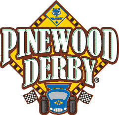 Pinewood Derby diamond logo
