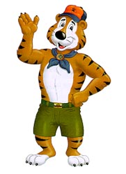 Cartoon tiger